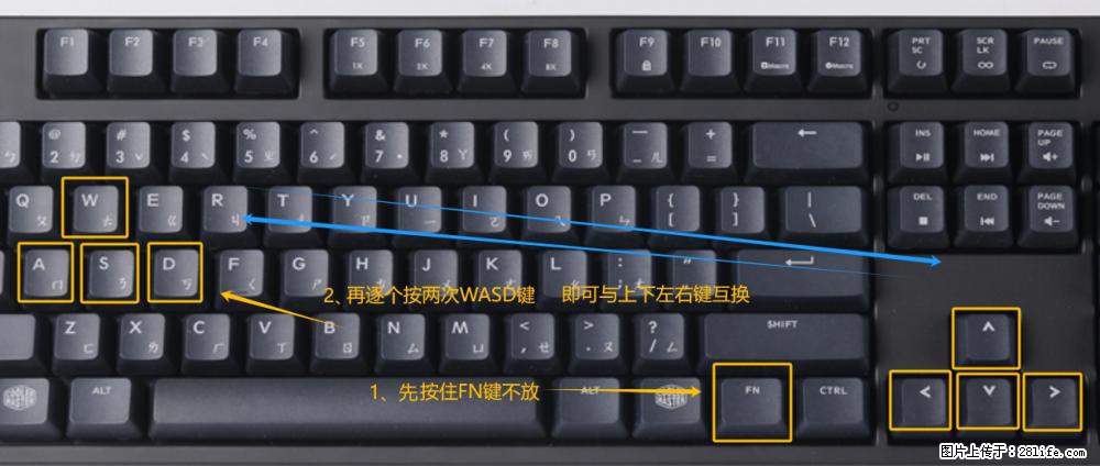 键盘，怎样把wasd键与上下左右方向键互换？ - 生活百科 - 三明生活社区 - 三明28生活网 sm.28life.net
